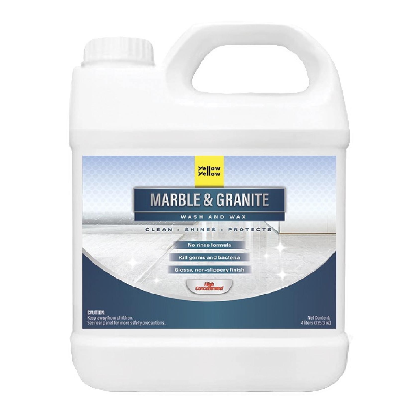 Yellowyellow MARBLE & GRANITE Wash & Wax 4L